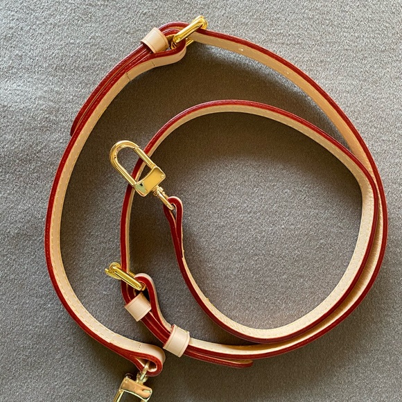 Real Leather Adjustable  Shoulder Strap Pochette Eva Favorite Nano Speedy - Picture 3 of 7